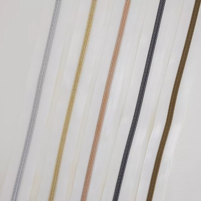 #5 Nylon Zipper Tape - White
