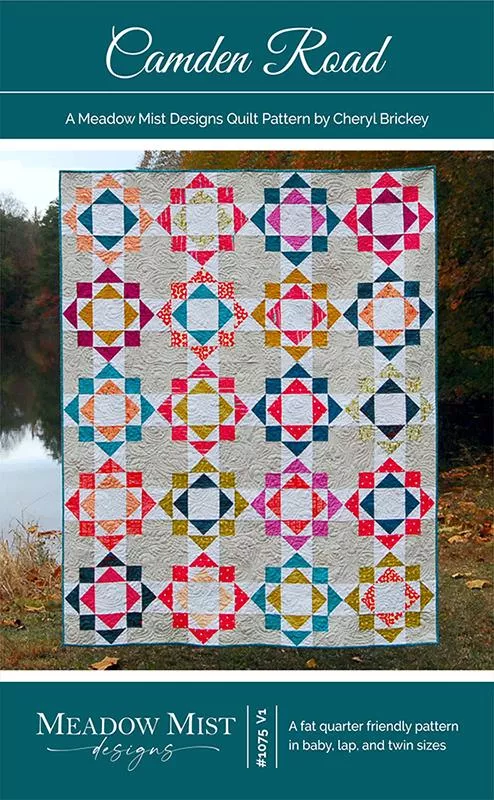 Camden Road Quilt Pattern by Meadow Mist Designs