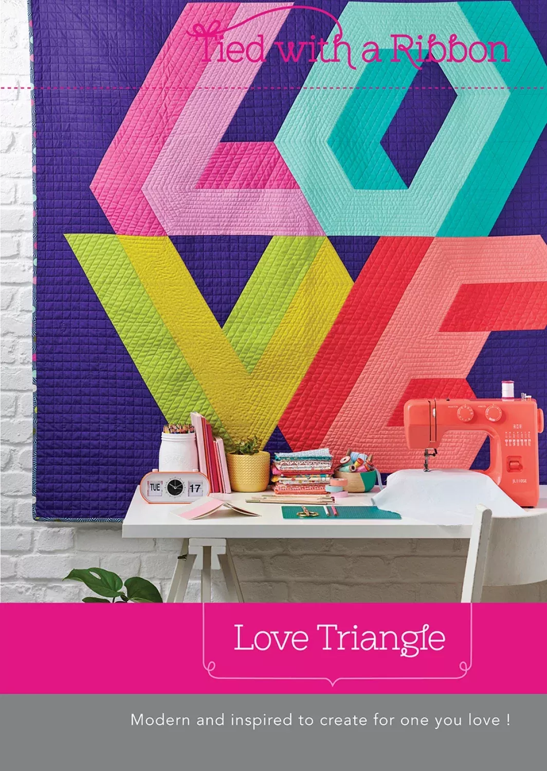Love Triangle Quilt Pattern by Creative Abundance CATR059 - Special Order
